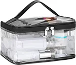 This clear makeup bag can bear long term use without tearing on the seam. Suitable for home, outdoor, travel,this makeup bag makes your life more convenient and easy. It is a great gift for women, for yourself!